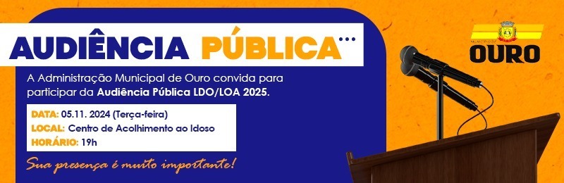 Audiência Pública  ouro 05112024