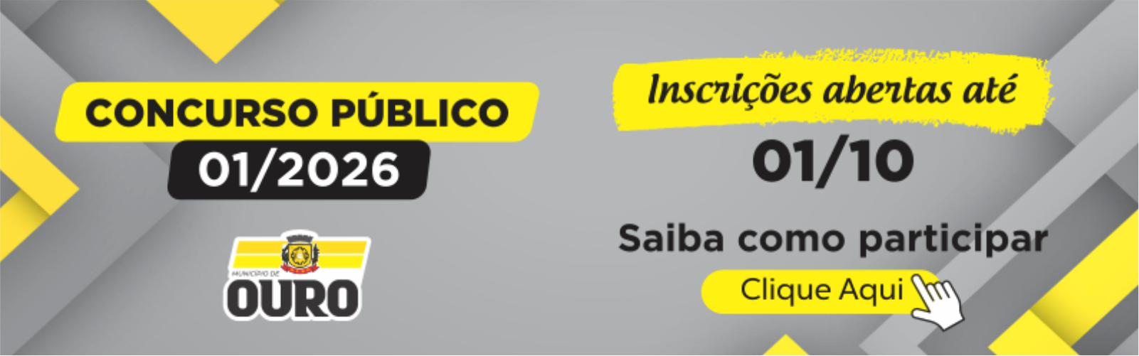 Concurso Público 0uro 2026