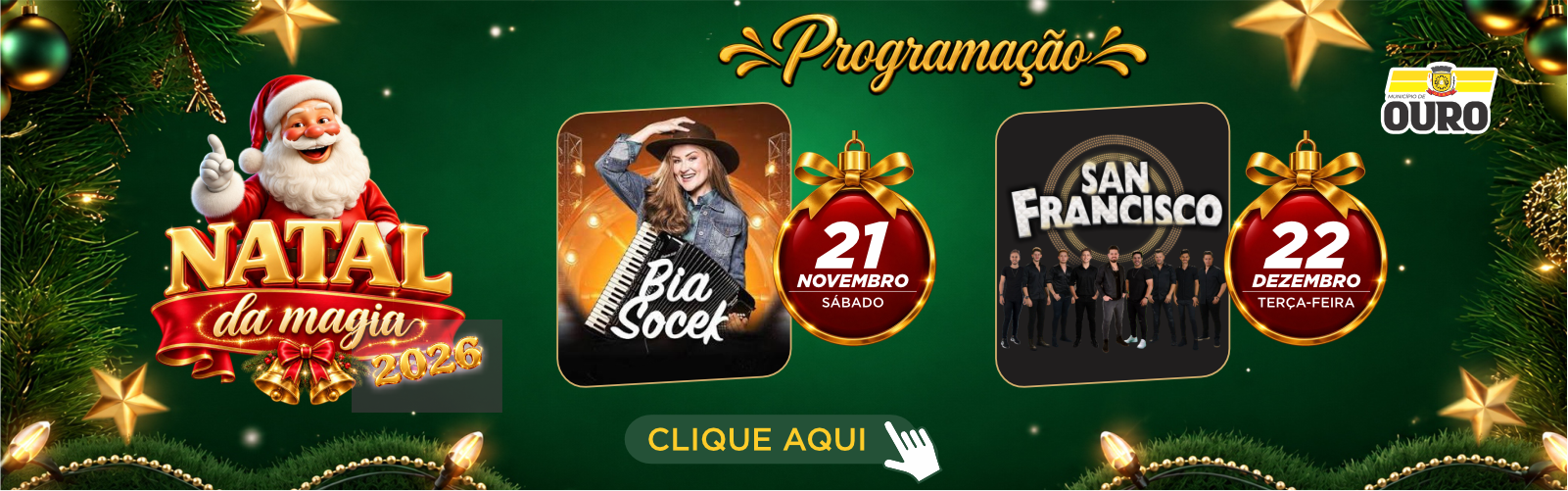 Natal da Magia 2026