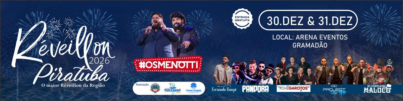 REVEILLON PIRATUBA 2025