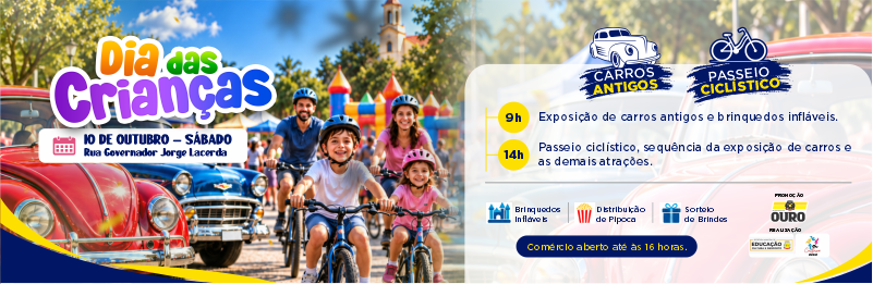Programação Dia da Criança Ouro