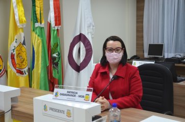 Vereadora Patrícia Casagrande - Presidente