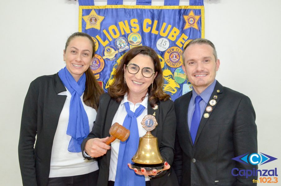 Sonia Modena da Silva é a nova presidente do LIONS Clube Capinzal/Ouro (VÍDEO)