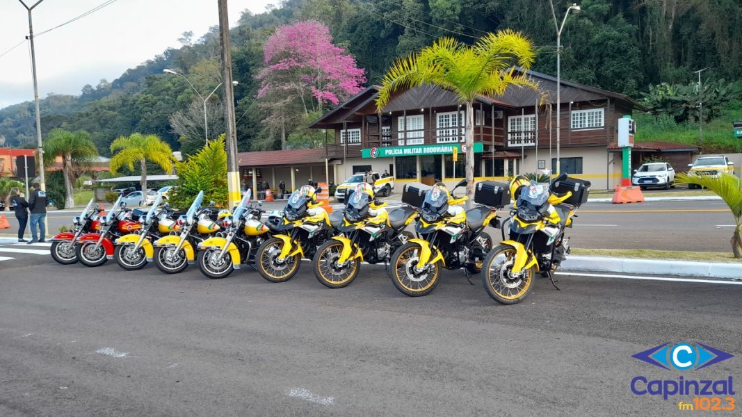 Polícia Militar Rodoviária realizou  1º Passeio Motociclístico