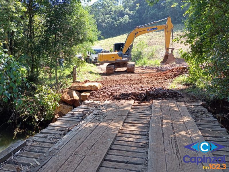 Cabeceira da ponte entre os municípios de Ouro e Presidente Castello Branco foi recuperada