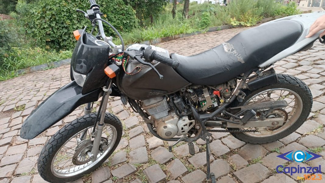 Moto furtada em Capinzal é recuperada em Campos Novos