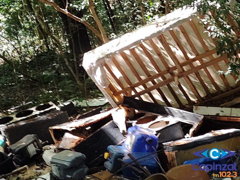 Capinzal segue enfrentando crime ambiental sobre descarte irregular de lixo