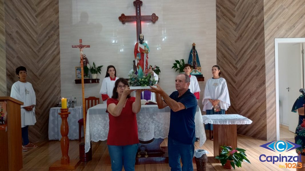 Linha Sul  sediou Missa e almoço de lançamento da festa do padroeiro São Paulo Apóstolo