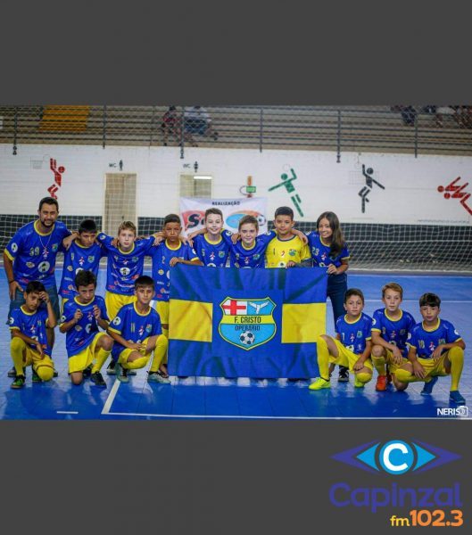 Projeto Futsal Cristo Operário conquista terceiro lugar no Circuito Sul Brasileiro em Erval Velho