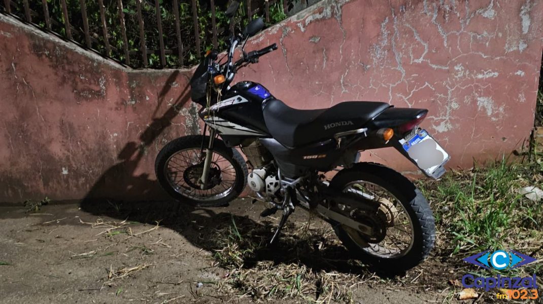 Motociclista fica ferido após acidente na Cidade Alta, em Capinzal