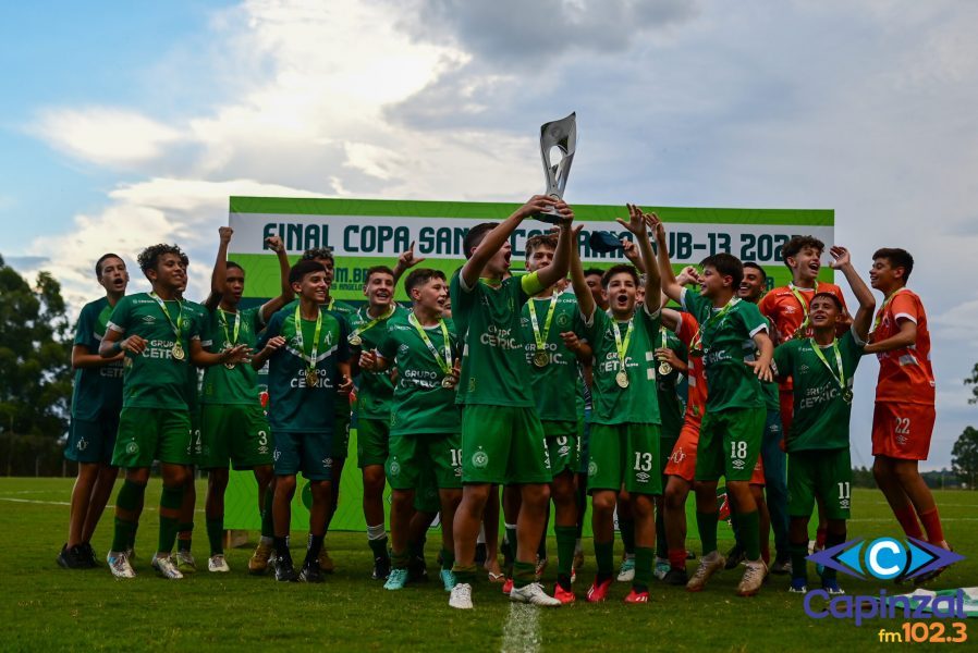 Capinzalenses conquistam o título da Copa Santa Catarina Sub-13 pela Chapecoense