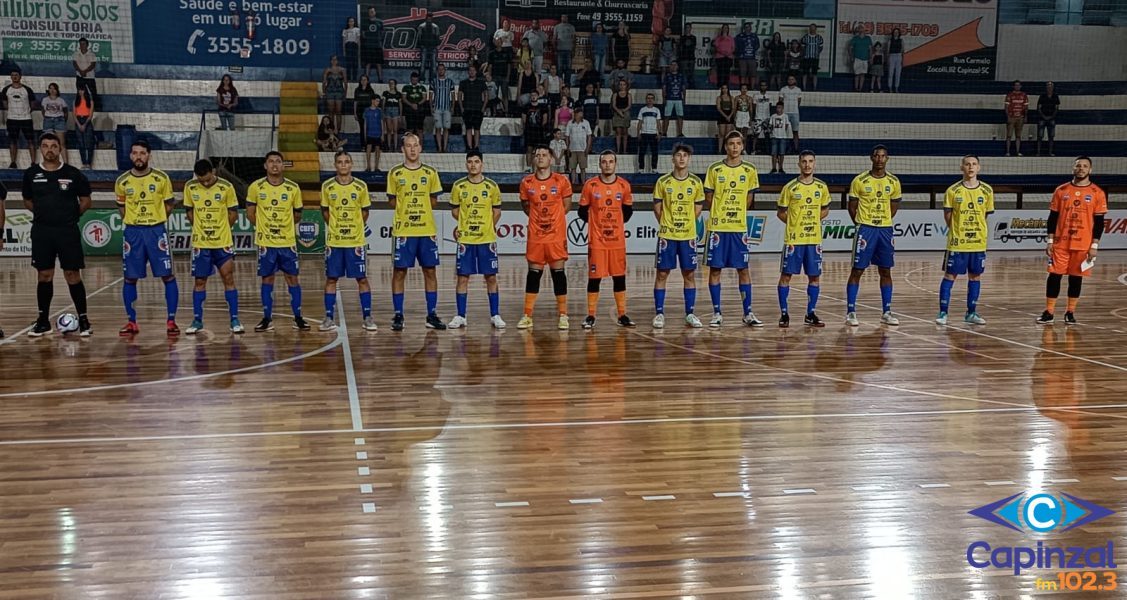 Capinzal Futsal é derrotado em sua casa pela Chapecoense