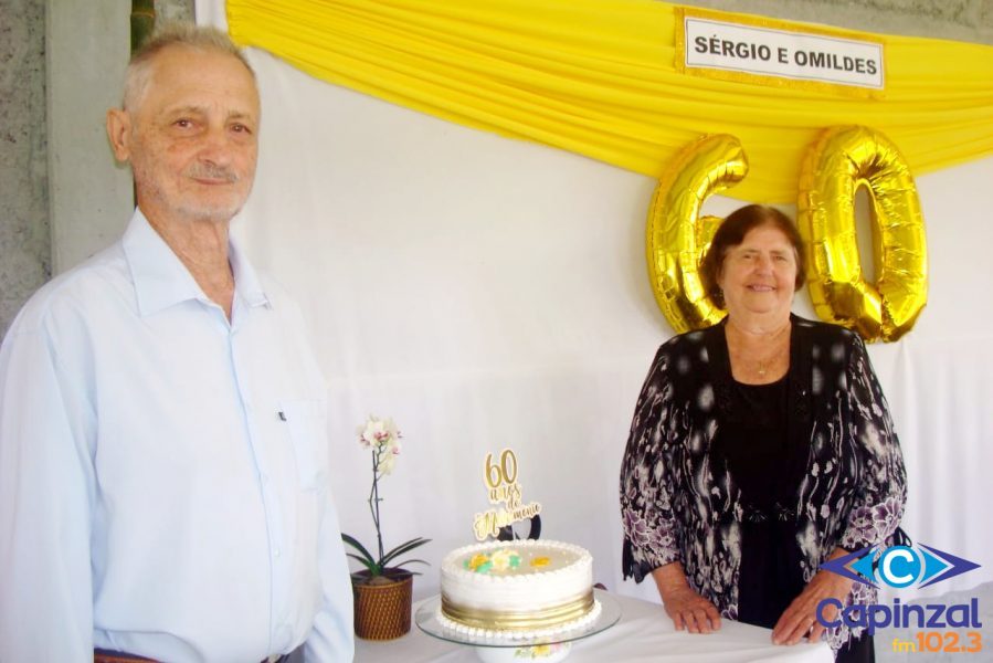 Bodas de Diamante: casal celebra 60 anos de união no município de Ouro