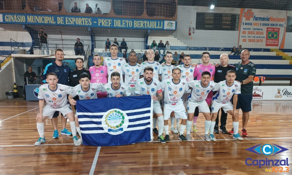 Capinzal Futsal empata em casa pela Série Prata