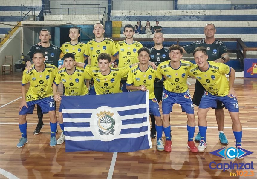 Estadual Sub 18 - Capinzal Futsal/FME vence Campos Novos e assume a liderança isolada do grupo B
