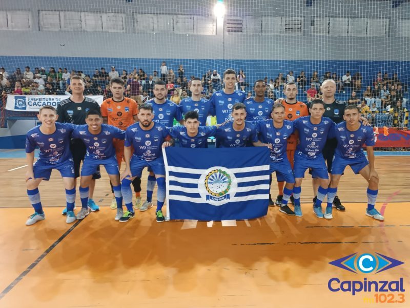Capinzal Futsal empata com o Caçador pela Série Prata do Campeonato Catarinense
