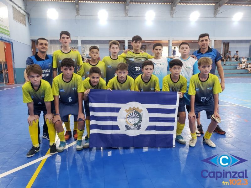 FME Capinzal Futsal faz dois jogos em sua estreia na Liga Catarinense Sub-13 Curitibanos