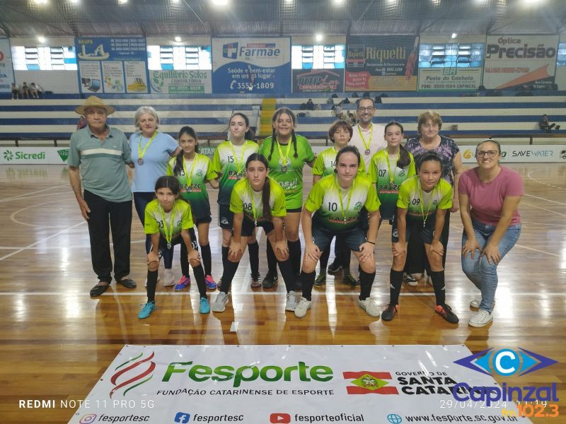 Encerrada em Capinzal  a etapa microrregional dos Jogos Escolares de Santa Catarina