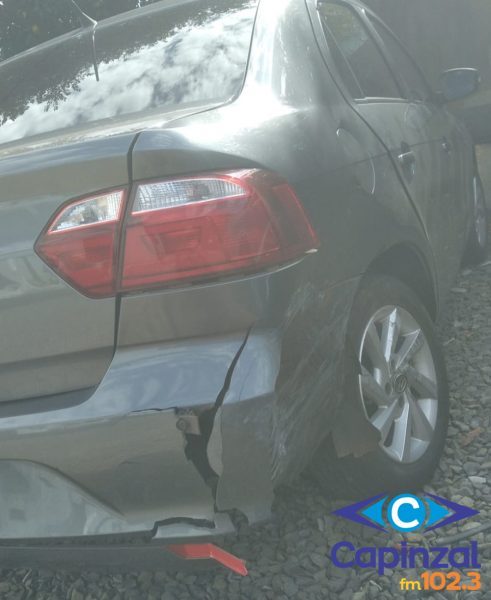 Motorista de carro foge após provocar acidente em Capinzal