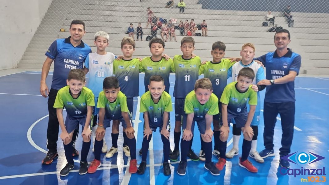 FME Capinzal domina a segunda rodada do Estadual Sub 12 da Liga Catarinense de Futsal