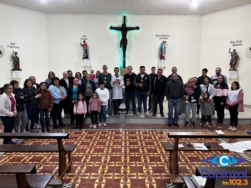 Comunidade de Linha Carmelinda celebrou a segunda noite do tríduo em honra a festa de Corpus Christi