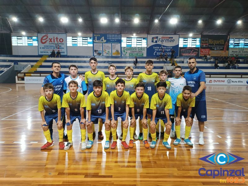 FME Capinzal soma uma vitória e uma derrota na estreia da 2ª fase do Estadual Sub 13 da Liga Catarinense