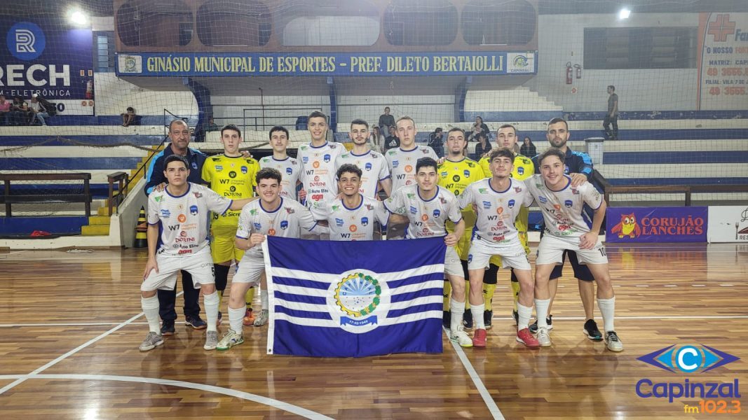 Capinzal Futsal/FME vence a DME Piratuba pelo Estadual Sub 18 da Liga Catarinense