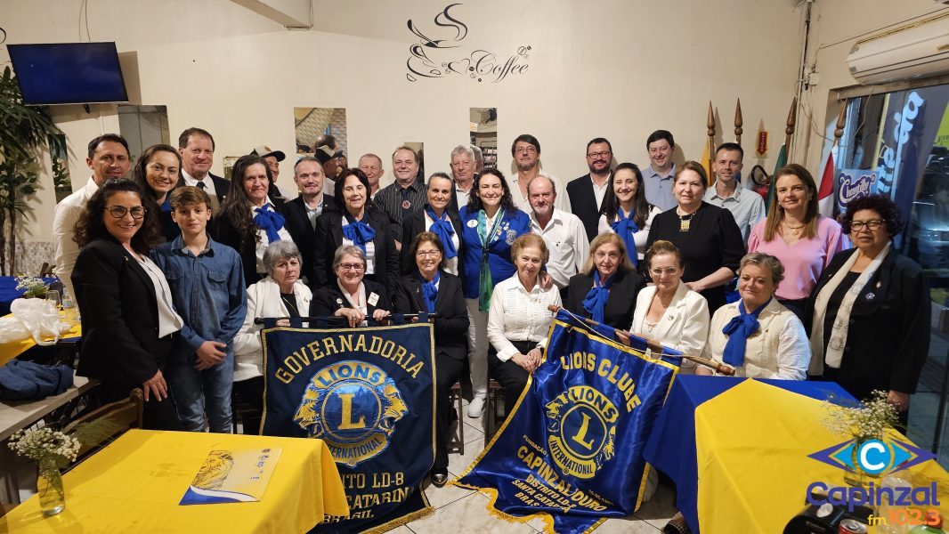 Lions Clube Capinzal/Ouro recebe visita oficial da Governadora do Distrito LD-8