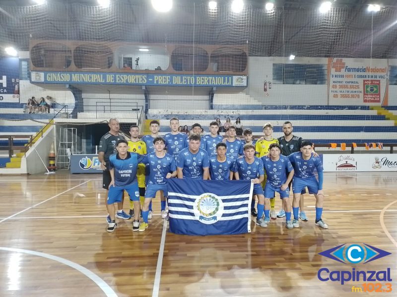 Capinzal Futsal/FME vence a ADAF Saudades e está na semifinal do Estadual Sub 17 da Liga Catarinense de Futsal