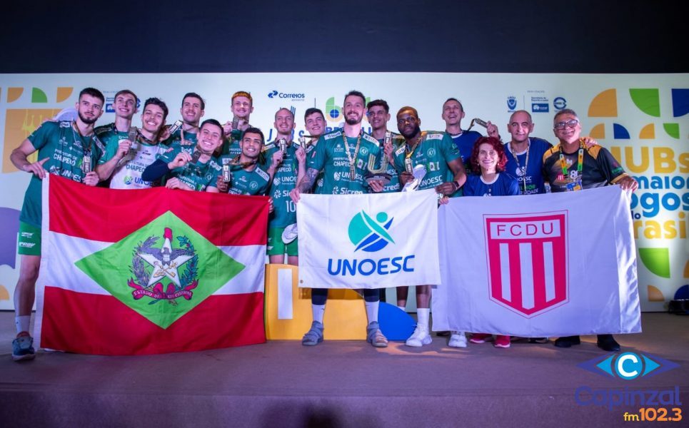 Unoesc conquista resultados expressivos nos Jogos Universitários Brasileiros