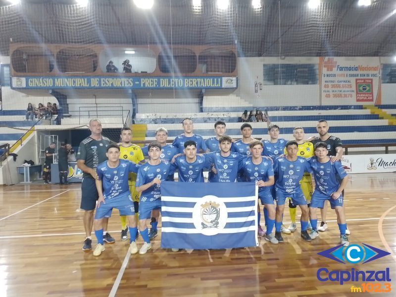 Capinzal Futsal/FME  Sub-17 inicia final inédita contra Beija Flor no próximo dia 29