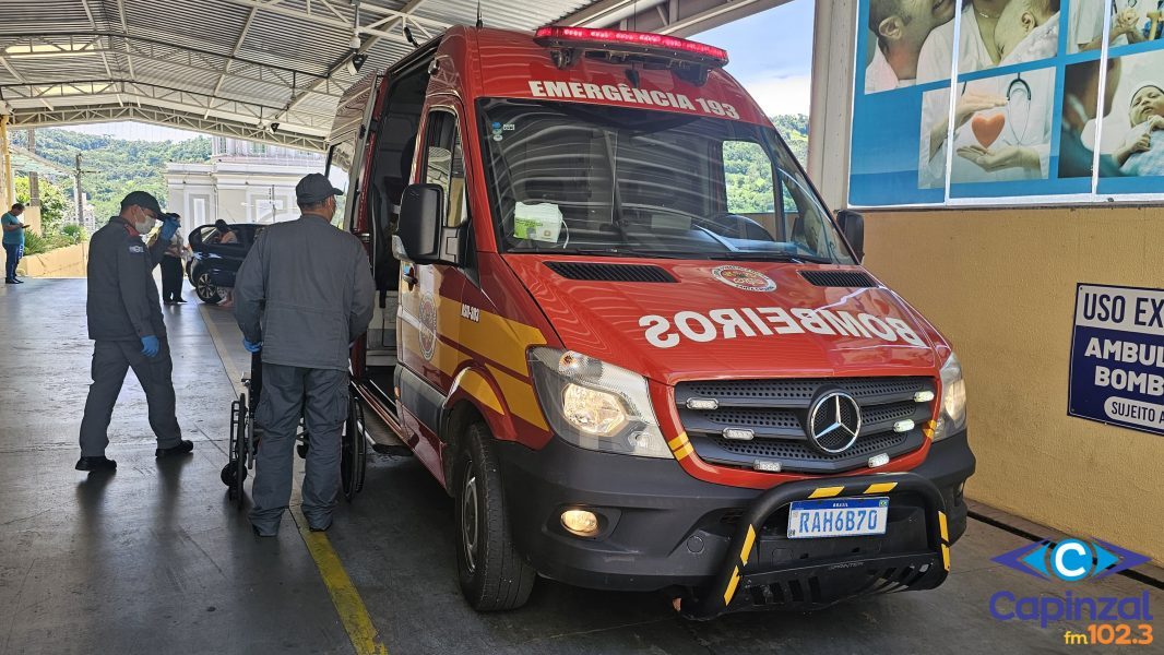 Idoso agredido durante partida de futsal mobiliza o Corpo de Bombeiros em Capinzal