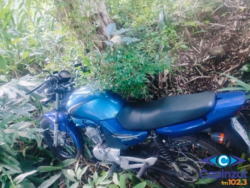 PM de Lacerdópolis recupera motocicleta furtada