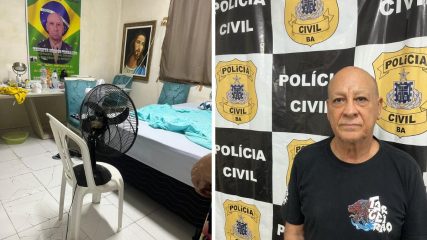 Homem foi preso em uma casa na Bahia (Fotos: PC, Divulgação)