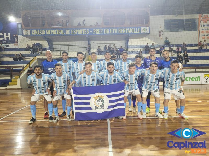 Capinzal Futsal enfrenta o Lebon Régis Futsal  neste sábado, em Caçador