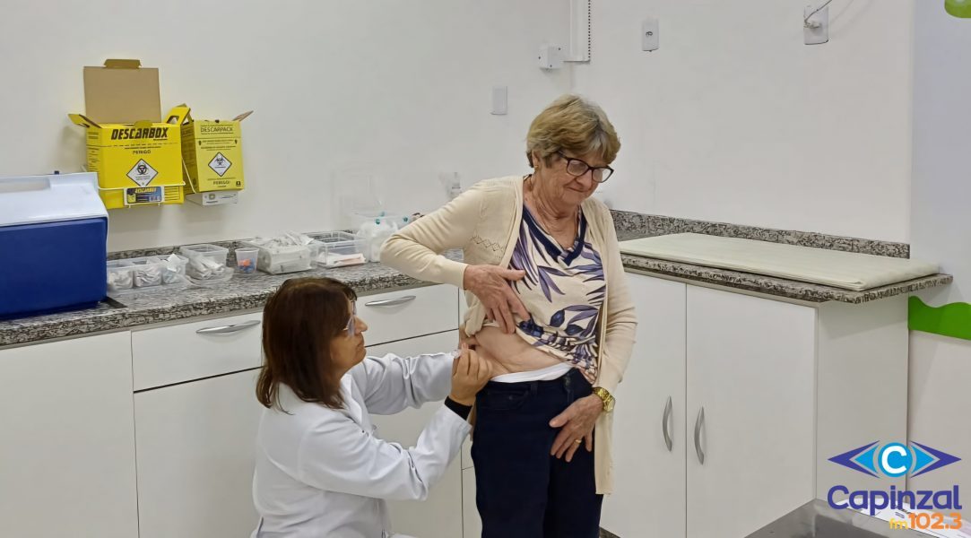 Capinzal aplica mais de 900 doses no Dia D da vacinação contra a gripe