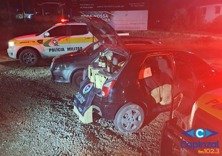 Polícia Militar Rodoviária apreende R$ 89 mil em vinhos contrabandeados no Oeste de SC