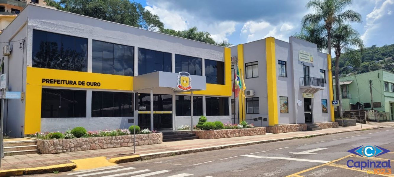 Prefeitura de Ouro abre processo seletivo para 18 cargos em cadastro reserva