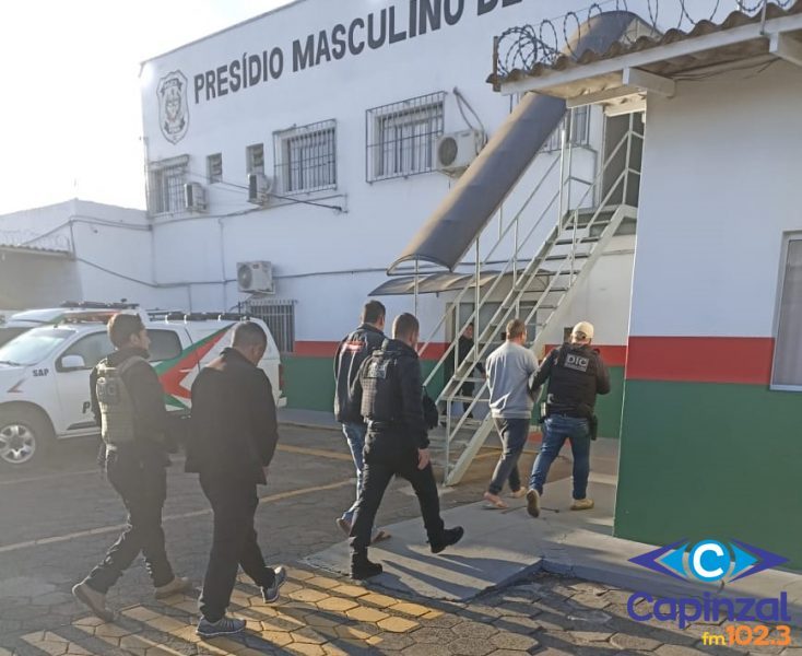 Polícia Civil prende três suspeitos de furto de 150 armas em Ipira