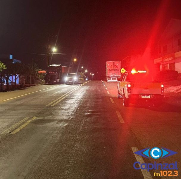 Motorista foge após colisão com motocicleta na SC-480