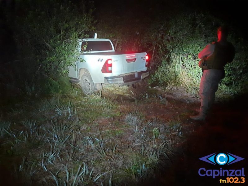 Polícia Militar de Irani recupera Hilux furtada em Peritiba