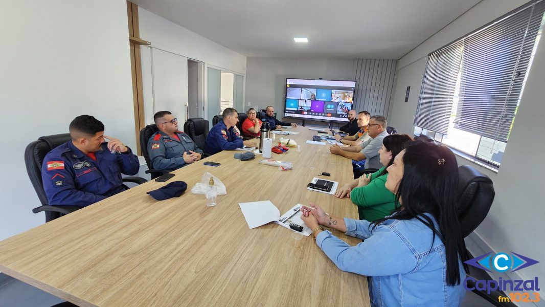 1° Simulado de Gestão de Desastres é realizado em Capinzal