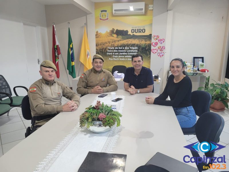 Segurança Pública - Ouro terá em breve um Destacamento da Polícia Militar