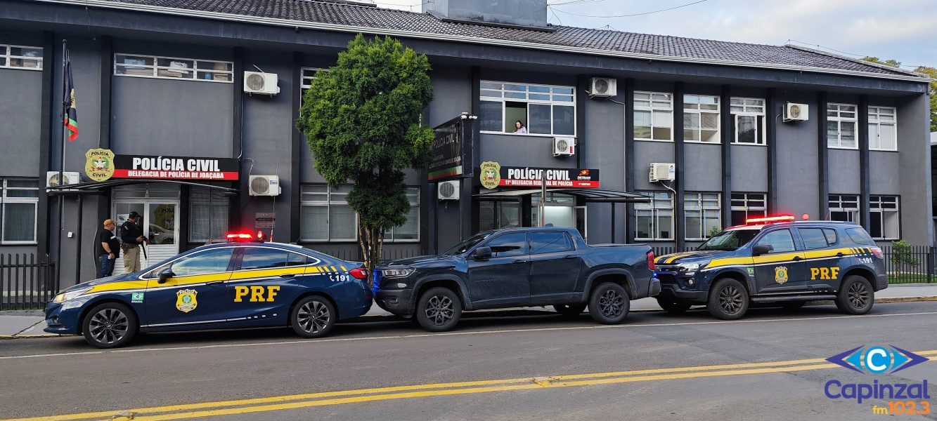 PRF apreende caminhonete furtada em Joaçaba e se surpreende: condutor identifica-se como o próprio dono tentando recuperá-la