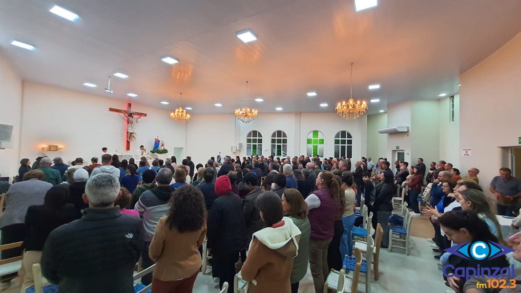 Segunda noite do tríduo em honra à Nossa Senhora de Caravaggio reúne fiéis em clima de devoção em Ouro