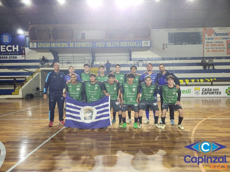 Capinzal Futsal/FME vence o Futsal Xavantina  pelo Estadual Sub 18 da Liga Catarinense