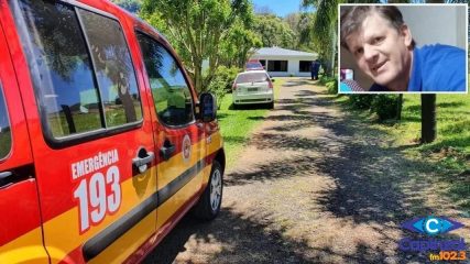Foto: Capinzal FM  - local onde o casal residia 