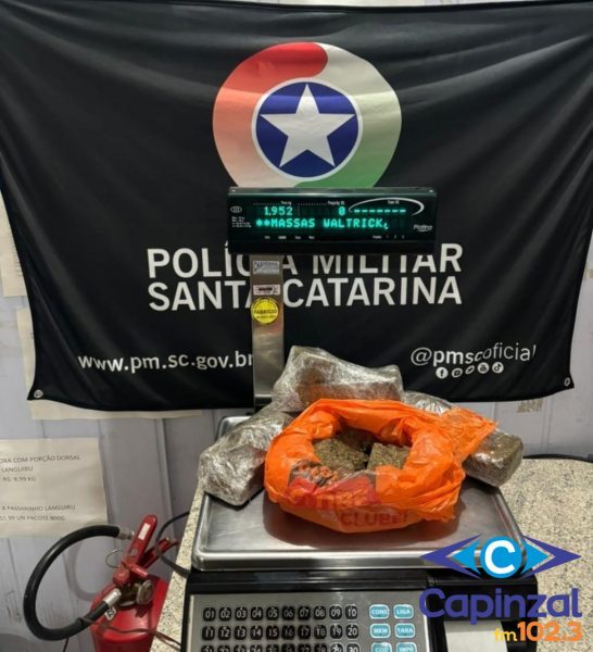 Mulheres são presas por tráfico de drogas em Capinzal