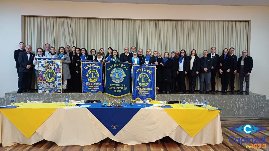 OUÇA: Lacerdópolis celebra fundação do Núcleo do Lions Clube em cerimônia festiva