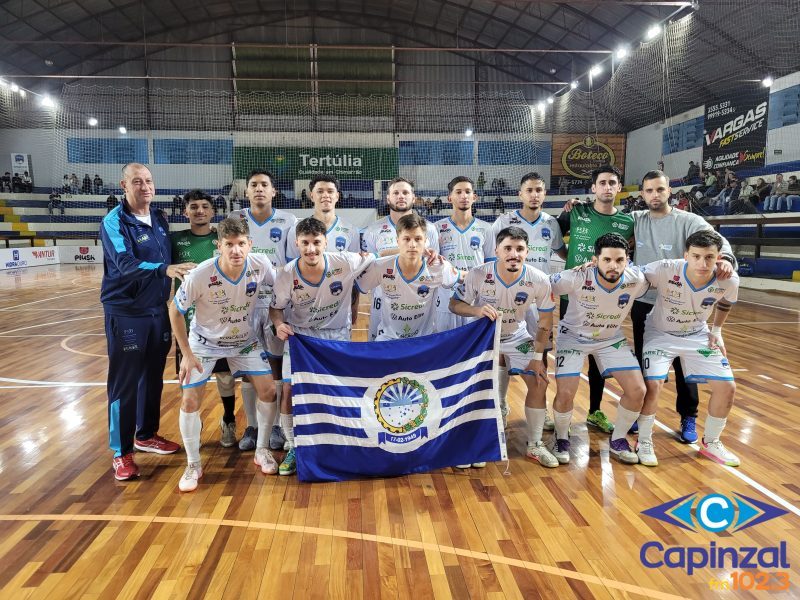 Capinzal Futsal vence São Cristóvão do Sul e mantem invencibilidade na Série Prata da Liga Catarinense (Com VÍDEO)